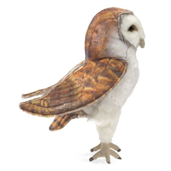 Handpuppe - Schleiereule / Barn Owl - Folkmanis