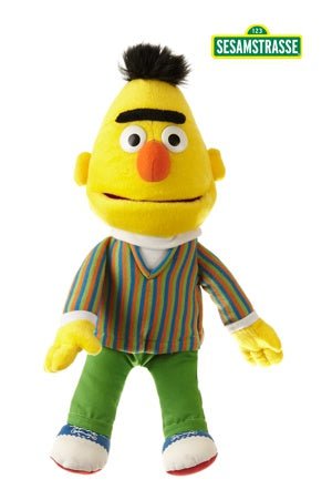 Handpuppe - Sesamstrasse Bert, 37cm - Living Puppets