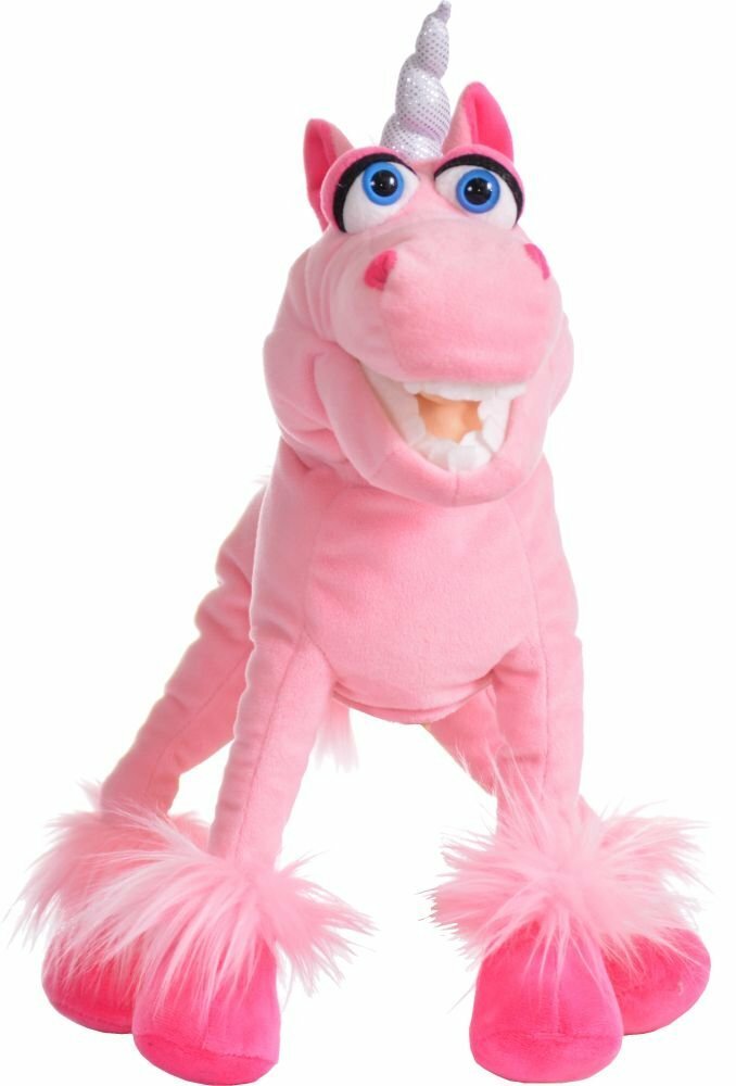 Handspielpuppe - Einhorn - Hörnchen - Living Puppets