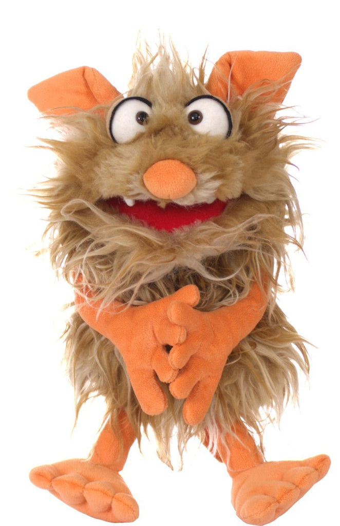 Handspielpuppe - Flausi Monster Hamster 35cm - Living Puppets