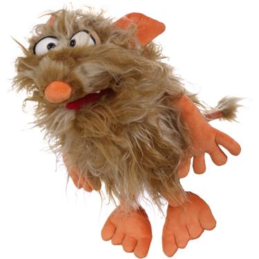 Handspielpuppe - Flausi Monster Hamster 35cm - Living Puppets