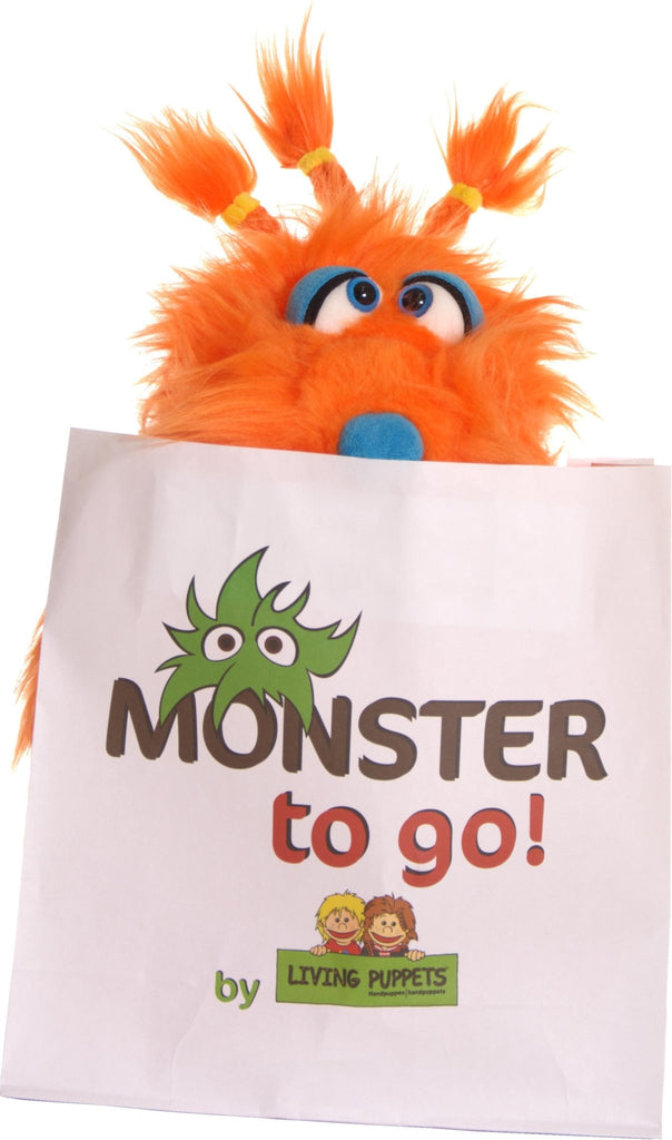 Handspielpuppe - Monster to Go: Wumms - Living Puppets