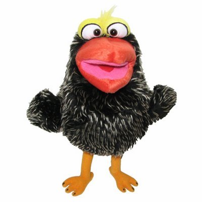 Handspielpuppe - Piepspatz Petriezius 25cm - Living Puppets