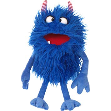 Handspielpuppe - Schmackes Monster 35cm - Living Puppets