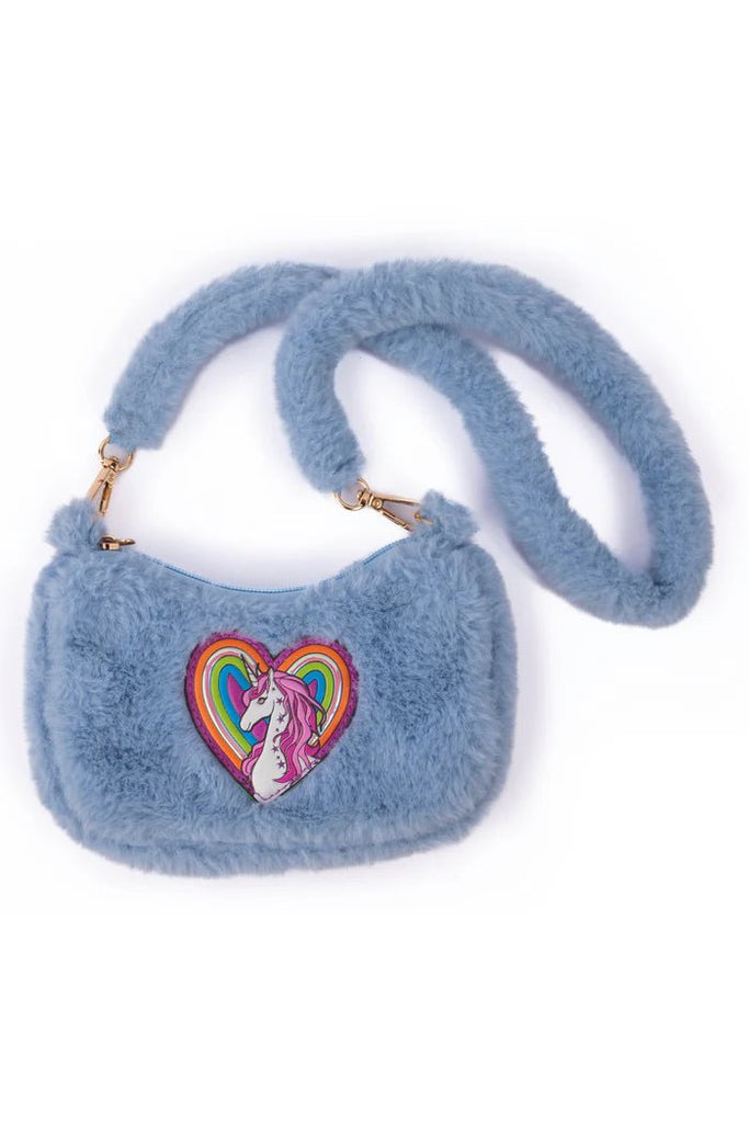 Handtasche - Rainbow Cuddle Crossbody Purse, Blau - Great Pretenders