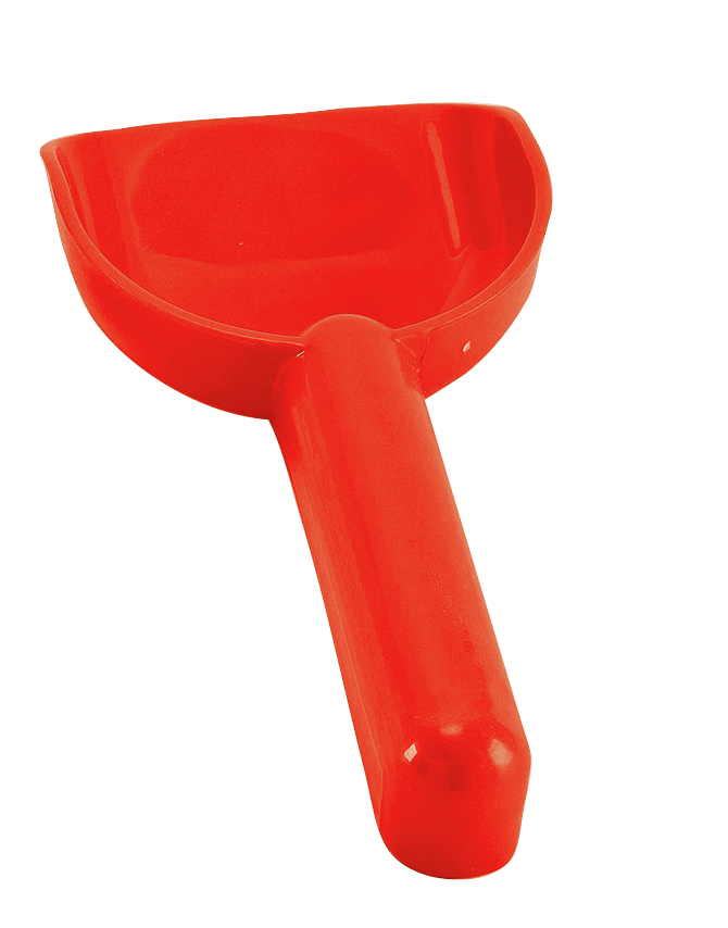 Hape Babyschaufel rot Sandspielzeug für Kinder ab 2 Jahren
