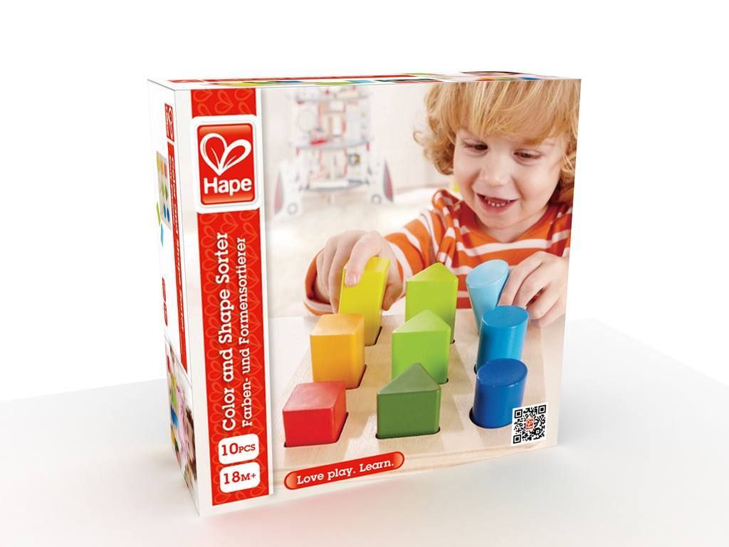 Hape - Farben und Formensortierer - Hape