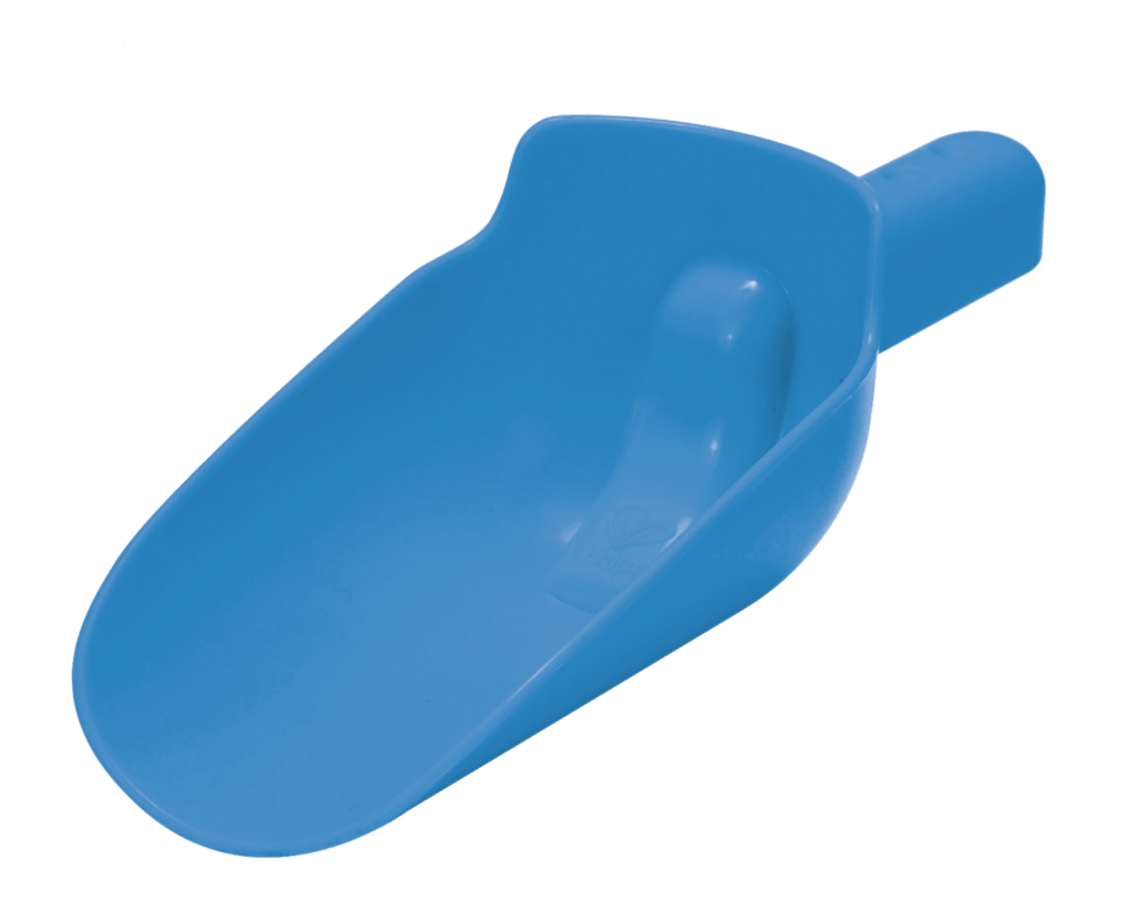 Hape Mehlschaufel blau Sandspielzeug ab 18 Monaten