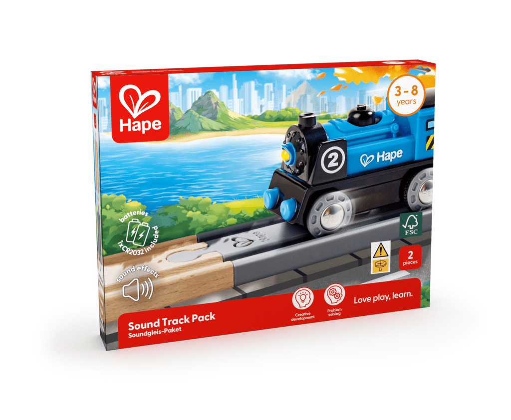 Hape Musikschienen Set Holzeisenbahn Zubehör ab 3 Jahren
