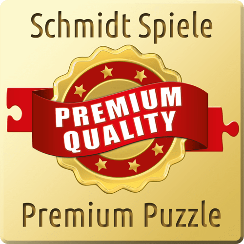 Premium-Puzzleteile mit Leinenstruktur im Nahbereich
