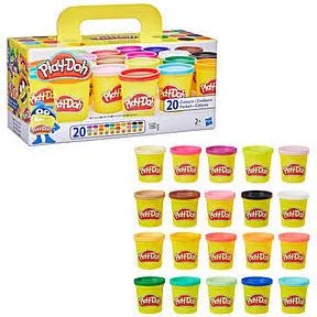 Hasbro - Play - Doh - Super Farbenset, 20er Pack - Hasbro