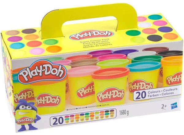 Hasbro - Play - Doh - Super Farbenset, 20er Pack - Hasbro