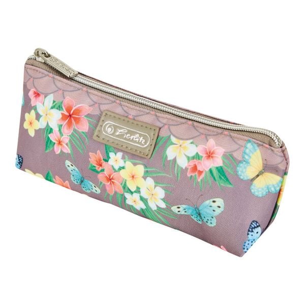 Herlitz Faulenzer Etui Schiffchenform Ladylike Butterflies 21,5 cm