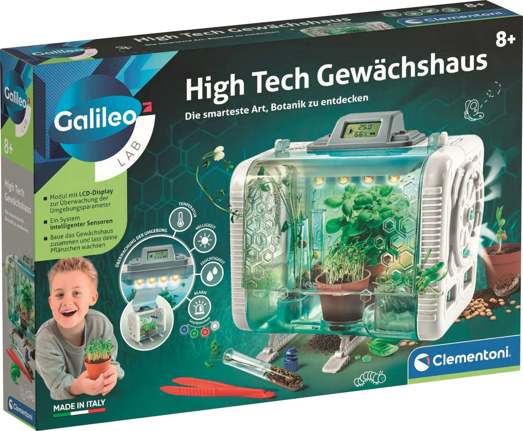 Galileo Experimentierset High Tech Gewächshaus für Kinder
