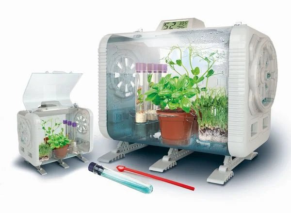 Clementoni High Tech Gewächshaus mit LCD-Display und Sensoren