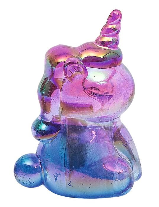 Glitzernder Anspitzer Einhorn Regenbogenfarben für Mädchen ab 6 Jahre