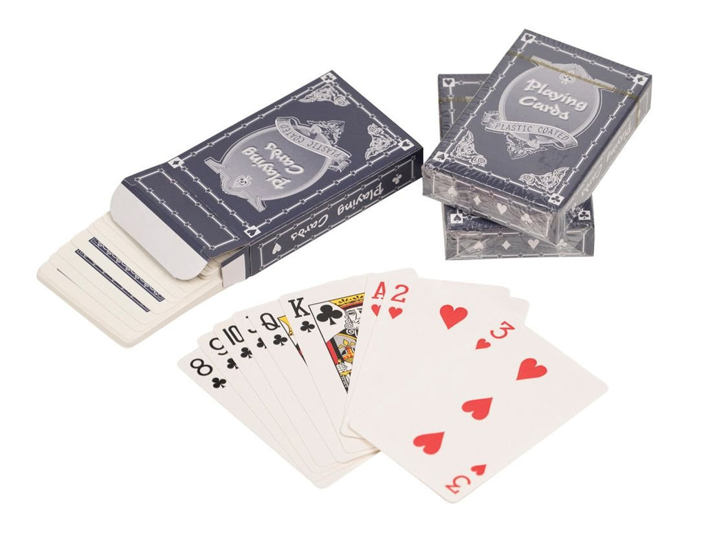 Holz Spielesammlung 10 in 1 FSC, mit Schach, Backgammon, Dame, Karten & mehr