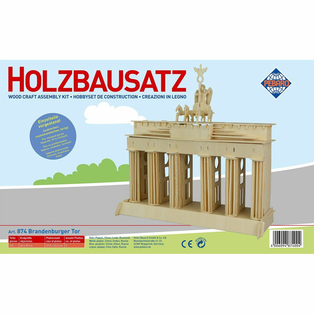 Holzbausatz "Brandenburger Tor" - Siva