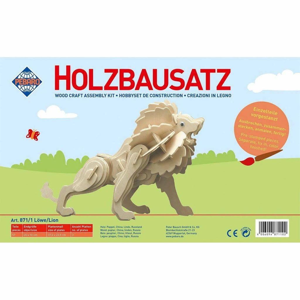 Holzbausatz "Löwe" - Siva