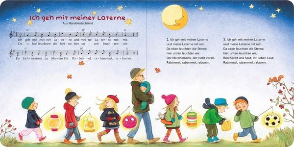St. Martinsbuch für Kinder – Lieder, Reime und Rezepte
