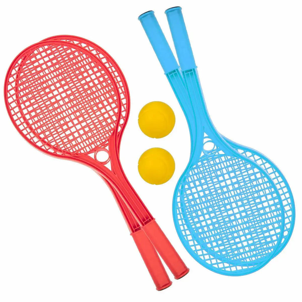 Iden Basic Softtennis Set 2 Schläger 1 Ball ab 3 Jahren