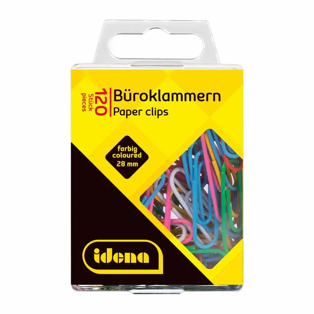 Idena Klammern Kunststoffüberzug 120er Set