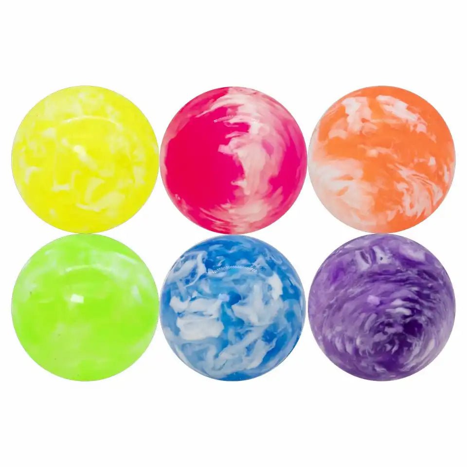 Flummis Set Idena bunt 6 Teile Partybeutel Geschenk