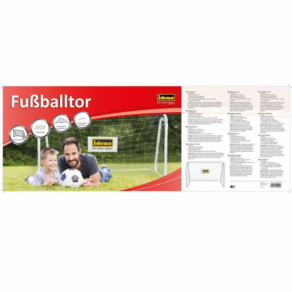 Torwand für draußen mit Schrauben & Heringen