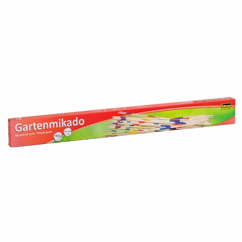 Idena Mikado Garten Spielzeug Bambus 31 Teile