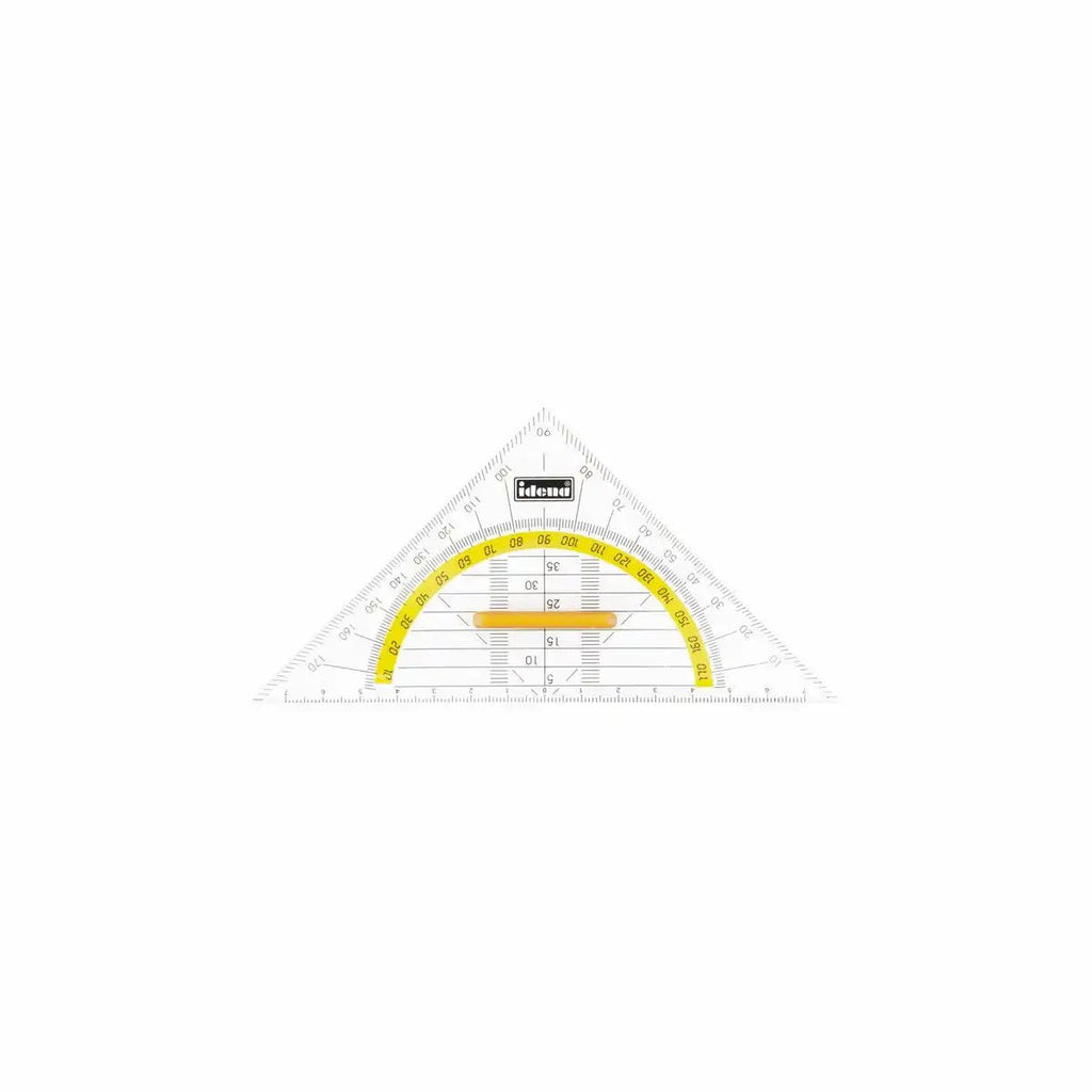 Geometrie‑Dreieck 14 cm Idena präzise Skala mm cm