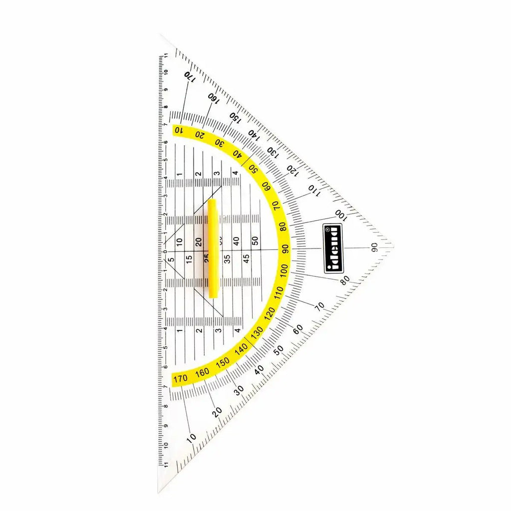 Geometrie-Dreieck Idena 22 cm mit ergonomischem Griff
