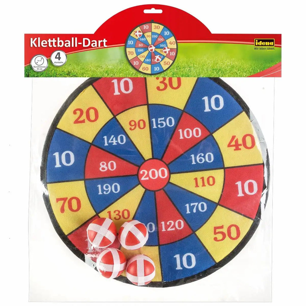 Idena Dart mit Klettbällen sicher spielen ab 3 Jahre