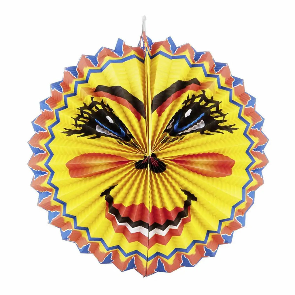 Runde Sonnenlaterne 26 cm Papier FSC