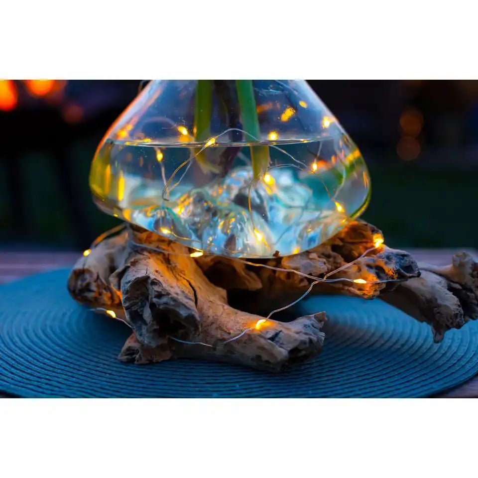 Batteriebetriebene LED Lichterkette 30 warmweiß Idena