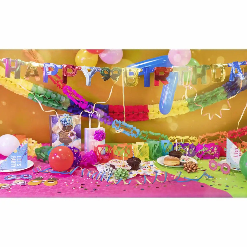 Ballon-Set Idena 34 mehrfarbig für Geburtstagsfeier