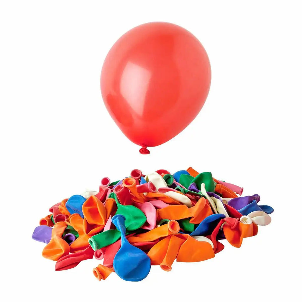 Luftballon-Set Idena 150 bunte Ballons 3 Formen