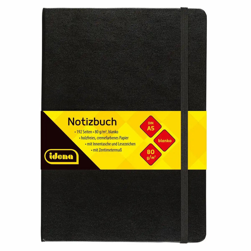 Idena Notizbuch blanko 192 Seiten FSC Mix Papier