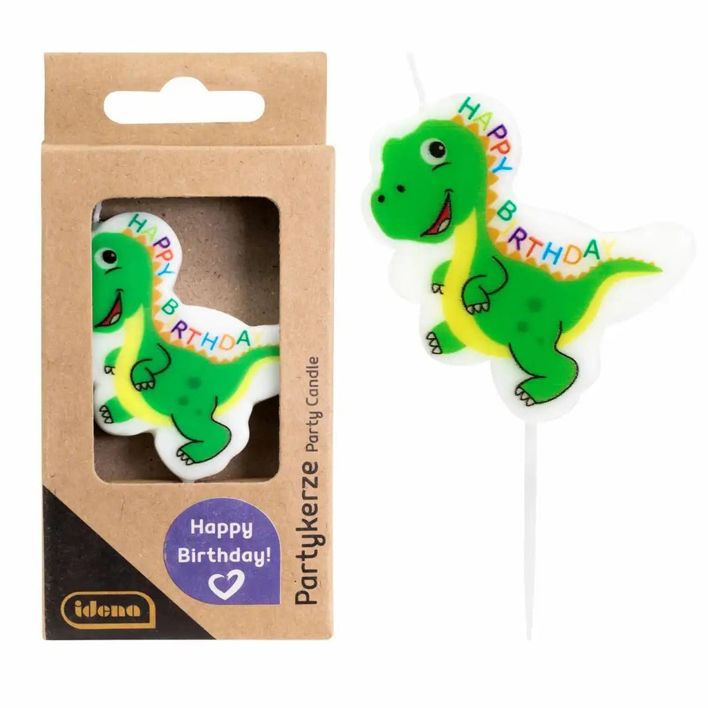 Idena Partykerze Dino für Kindergeburtstag