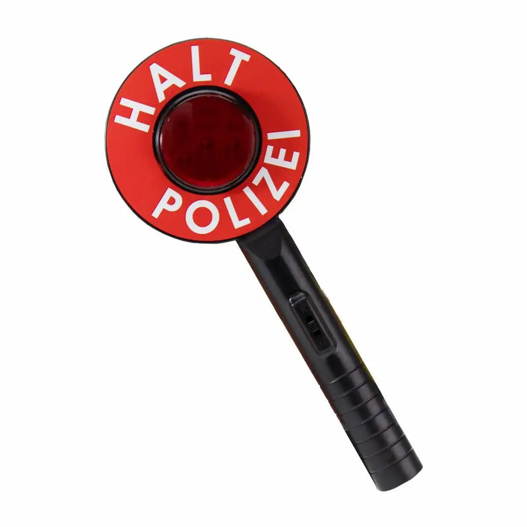 Kinder Polizeikelle LED rot grün ca. 24 cm Idena