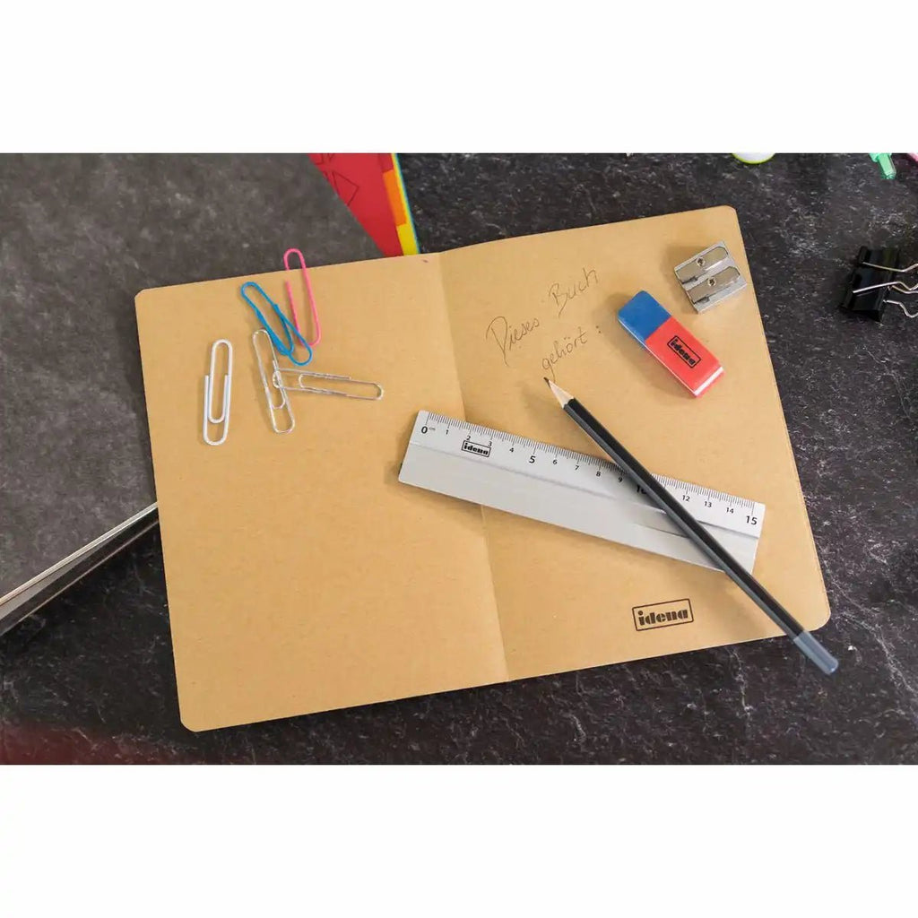Idena Doppelradierer 2er Pack rot/blau für Schule Büro