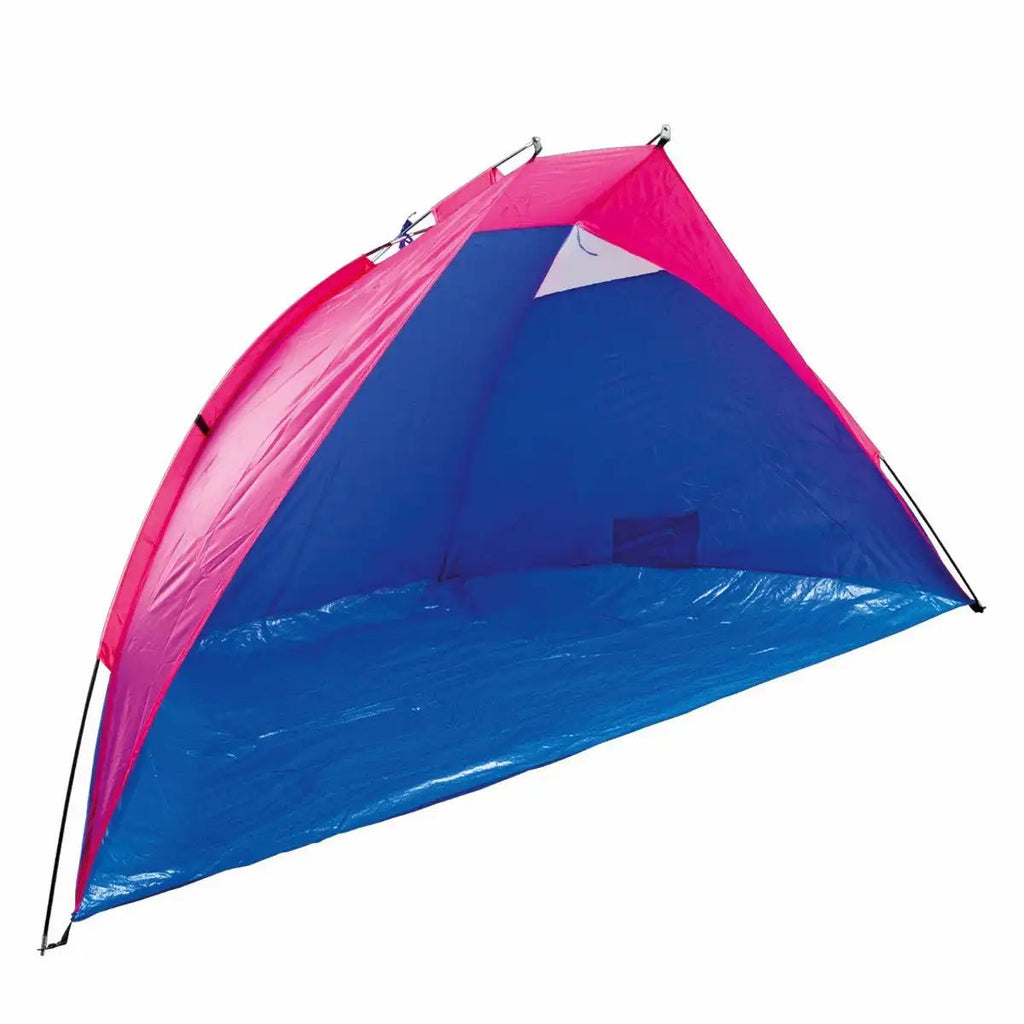 Idena Strandmuschel blau pink ideal für Garten und Reisen