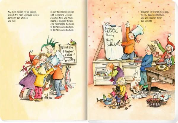 Adventskalender Pappbilderbuch In der Weihnachtsbäckerei ab 24M