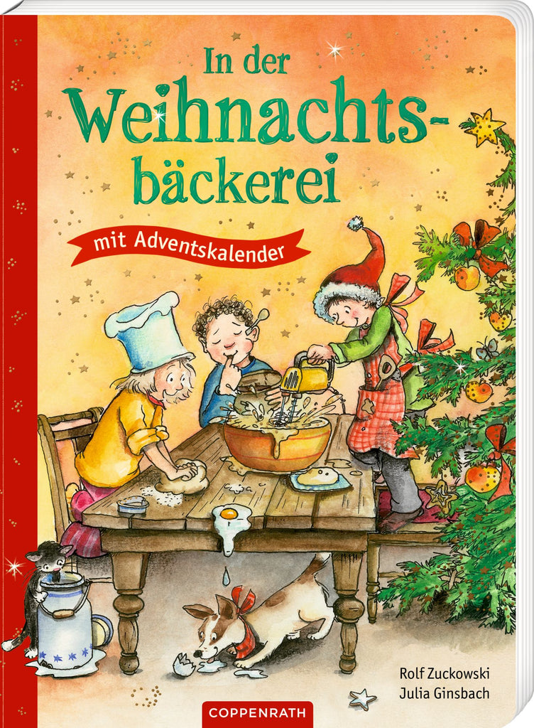 In der Weihnachtsbäckerei Adventskalender-Buch für Kinder ab 2