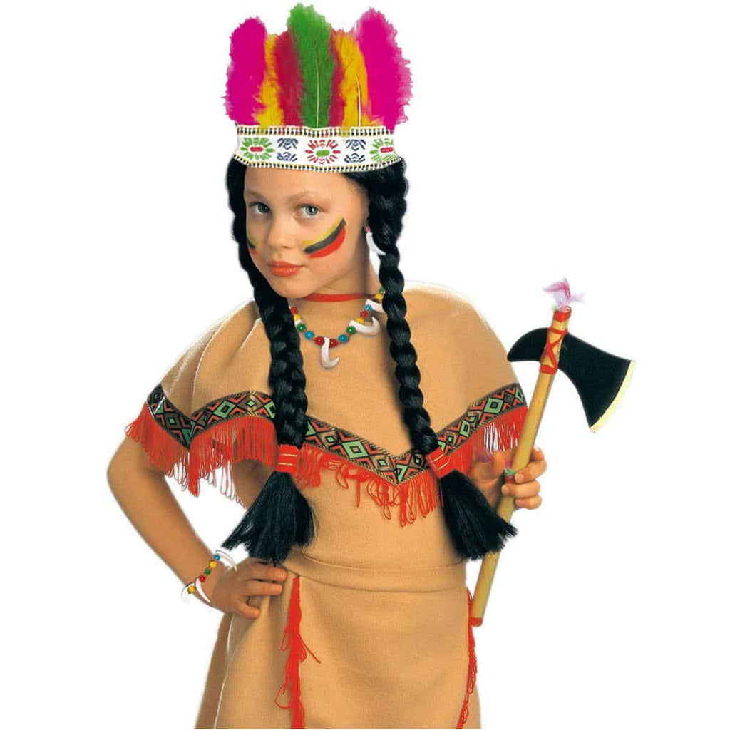 Indianer Weste mit Schmuck   - Widmann