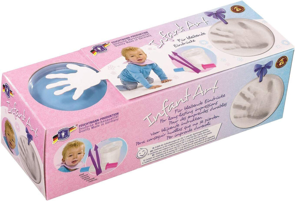 Infant Art - Baby Kunst Handabdruckset - Feuchtmann