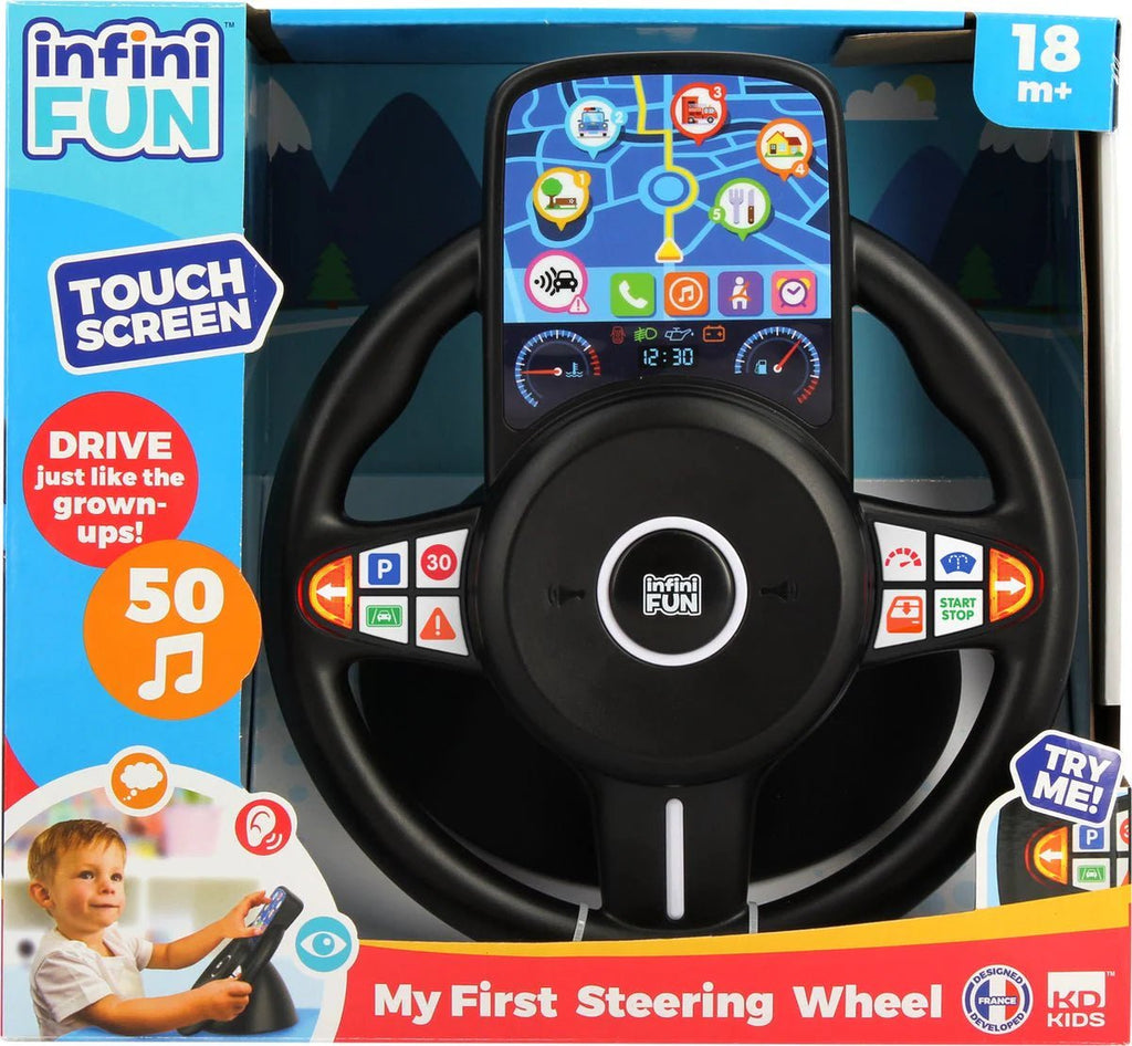 infiniFUN My First Steering Wheel – Lernlenkrad ab 18 Monaten
