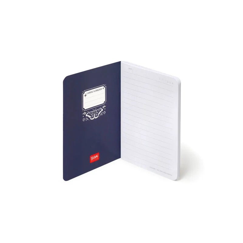 A6 Notizbuch Legami Moth liniert 100 g Papier kompakt