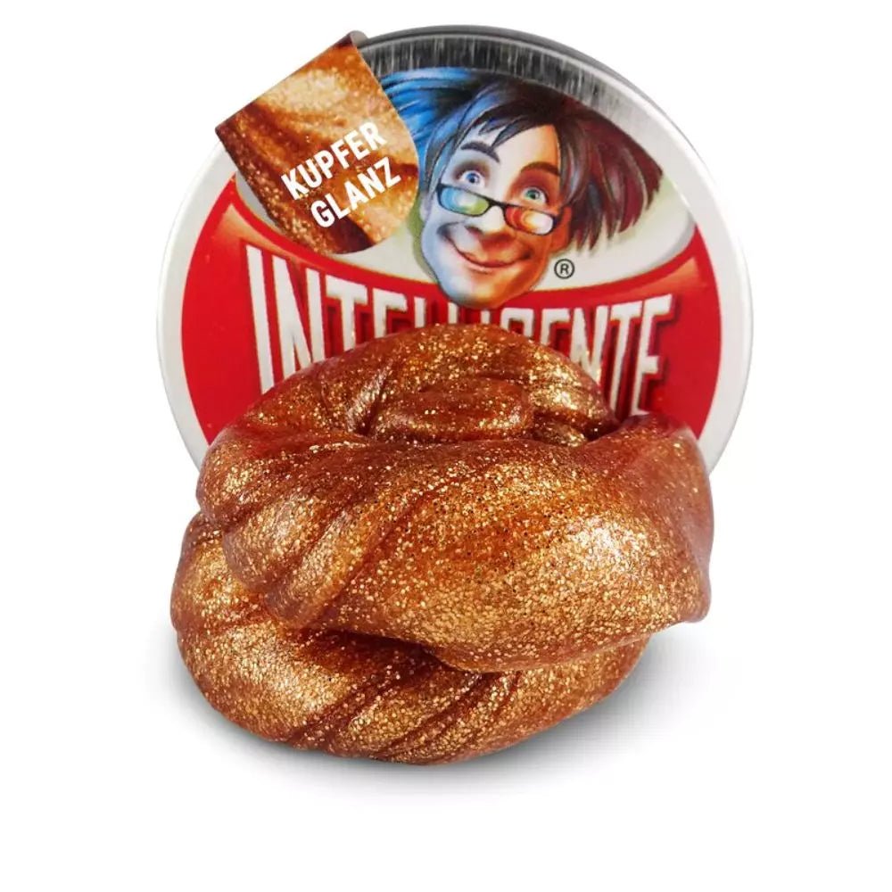 Intelligente Knete Mini Kupferglanz in Metalldose
