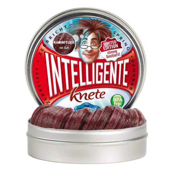 Intelligente Knete Kaminfeuer – Limited Edition in Rot-Gold
