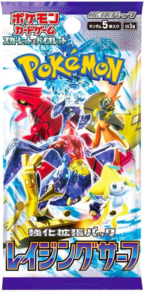 Pokémon Raging Surf Booster Japanisch sv3a für Sammler ab 6 Jahren
